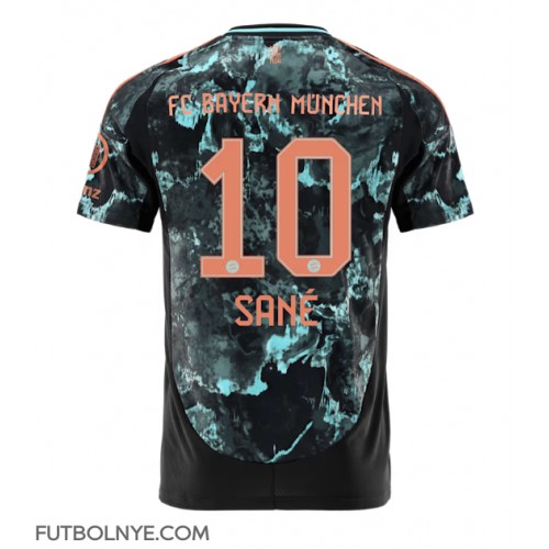 Camiseta Bayern Munich Leroy Sane #10 Visitante Equipación 2024-25 manga corta